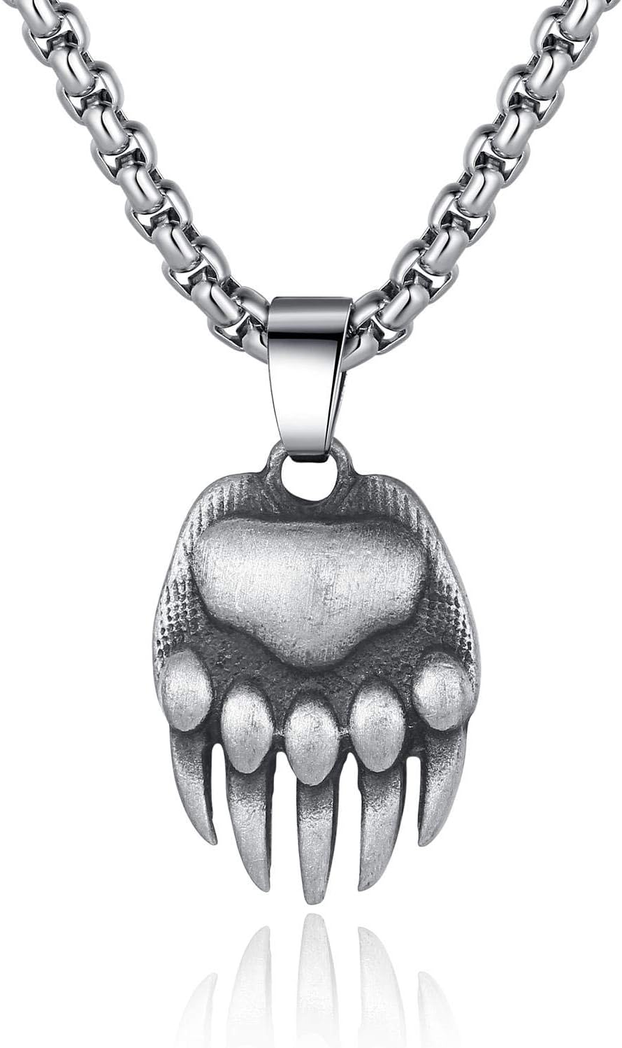 Holyheart Pewter Viking Necklace Norse Amulet Pendant Necklace Celtic Pagan Jewelry Viking Gift Jewelry