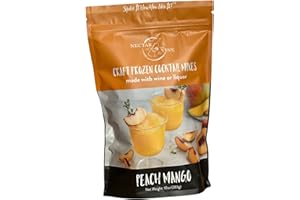 NECTAR OF THE VINE Wine Slushy Mix and Cocktail (Peach Mango)