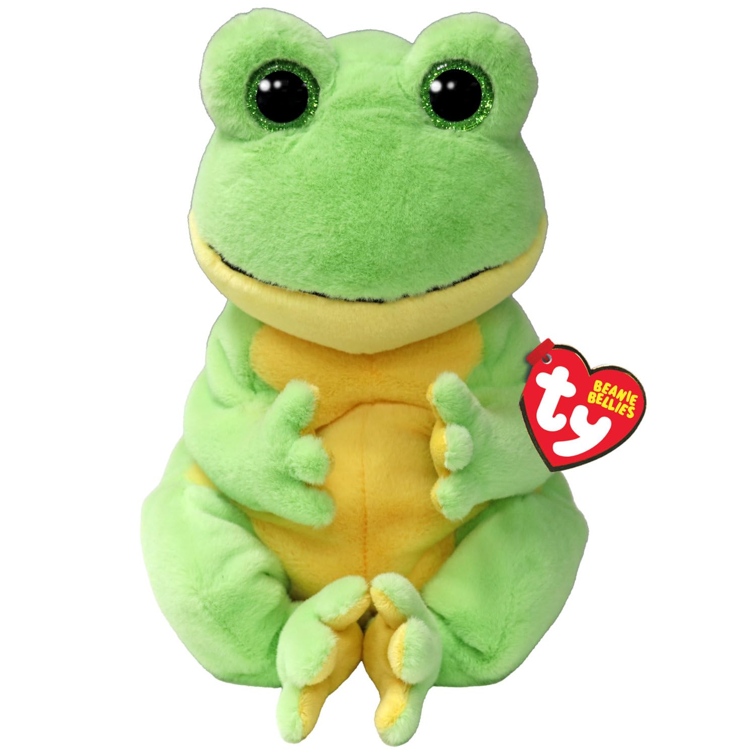 TY Snapper Frog Beanie Bellies Medium 24cm - Squishy Beanie Baby Soft Plush Toys - Collectible Cuddly Stuffed Teddy