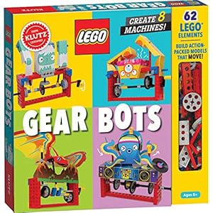 LEGO-Gear-Bots-Klutz-Create-8-Machines LEGO Gear Bots (Klutz): Create 8 Machines