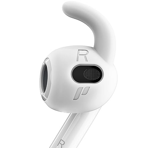 Proof Labs Pairs AirPods Ear Hooks Covers [Added Storage Pouch] Grip  Tips Anti Slip Wings Accessories Compatible with Apple AirPod 3rd  Generation