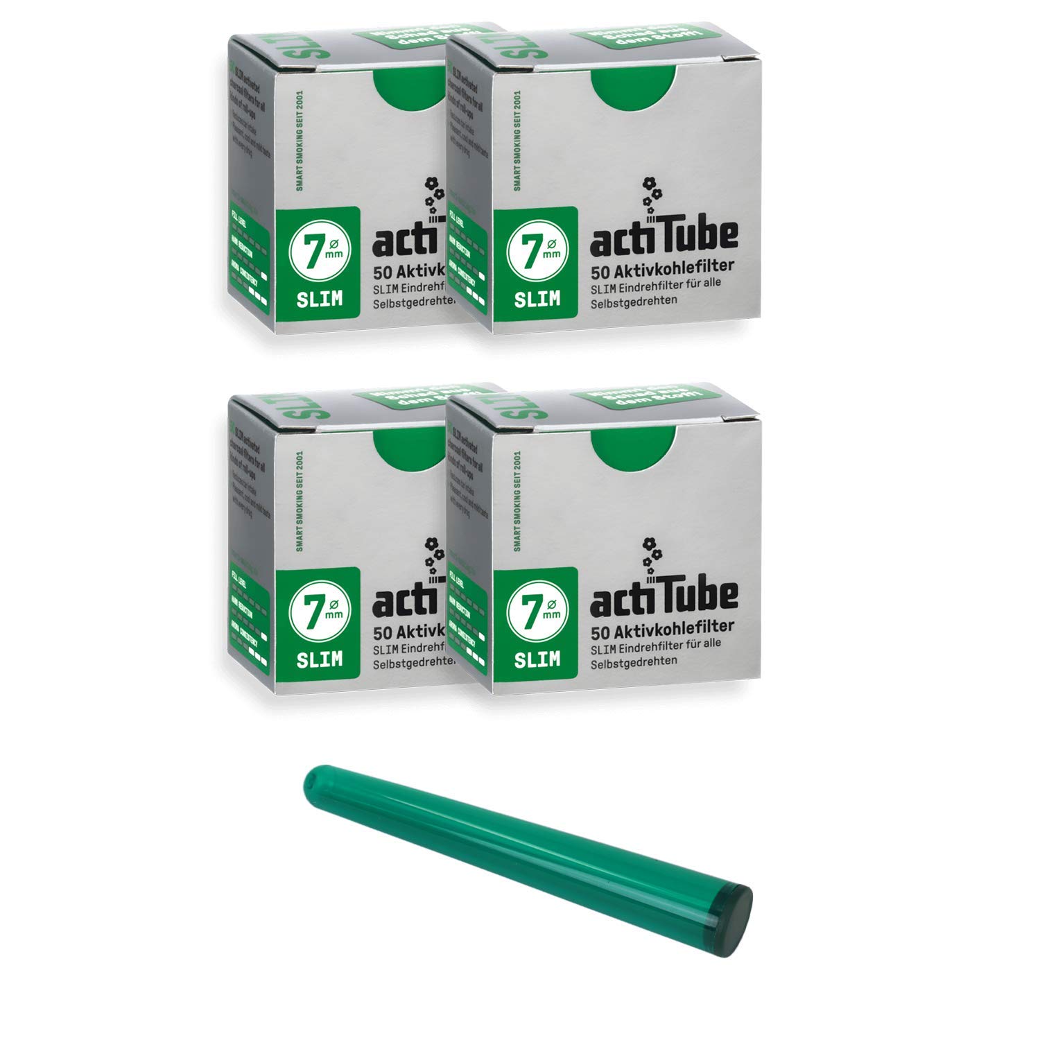 Kogu Set Slim Activated Carbon Filter 7.1 mm – Include J Case, 4x50(200)