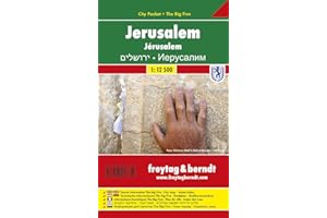 Jerusalem, City map 1:12.500, City Pocket map + The Big Five