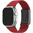 DADO Nylon Hybrid Strap Compatible with Apple Watch + Whoop 4.0, Odor Resistant and Breathable Nylon band