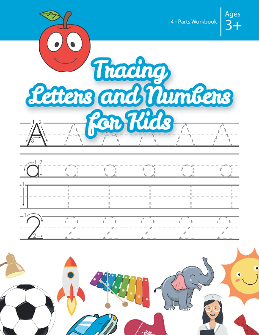 Tracing Letters and Numbers for Kids: Learn to trace the letters of the alphabet and numbers from 1 to 30, Alphabet handwriting practice, Numbers handwriting practice, preschool writing workbook.: Graph, Levi: 9798738814983: Tracing letters and numbers for kids: learn to trace the letters of the alphabet and numbers from 1 to 30, alphabet handwriting practice, numbers handwriting practice, preschool writing workbook.: graph, levi: 9798738814983: