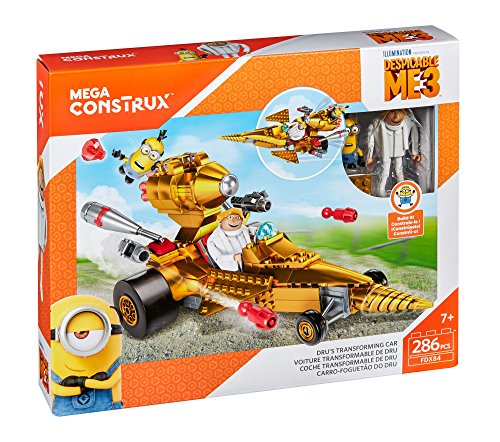 Mega Construx Despicable Me 3 Dru's Transforming Car Building Set