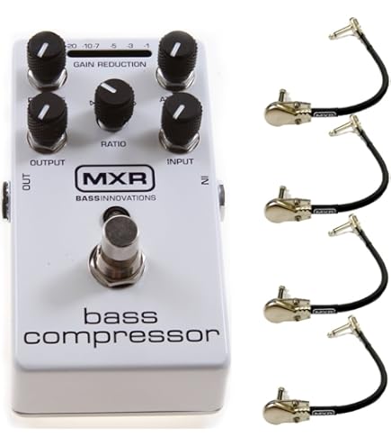 Amazon.com: MXR M87 Bass Compressor Pedal w/ 4 Cables : Musical