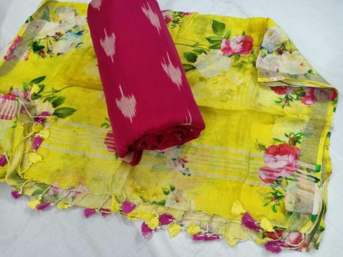 linen churidar material