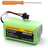 Cuzieey Replacement Battery for Eufy RoboVac 11, 11S, 30, 30C, 15C, 15T, 12, 35C, 15C MAX, for Ecovacs Deebot N79S, 500, N79,
