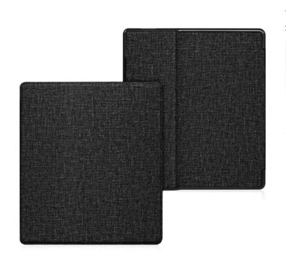 Case for Kindle Oasis (10th Gen, 2019 Release) PU Leather Smart Waterproof Cover,Auto Wake/Sleep, ONLY Fits 7” Kindle Oasis,Black