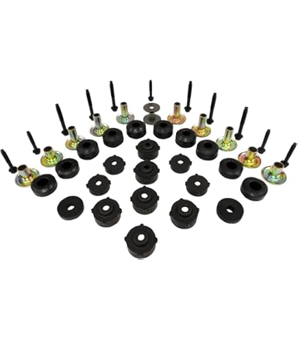 NIXFACE 6 Piezas De Brazo Trasero De Sendero/placa Deslizante Central Para Conductor/pasajero Central De Placa Deslizante Para Jeep Wrangler TJ 97-02