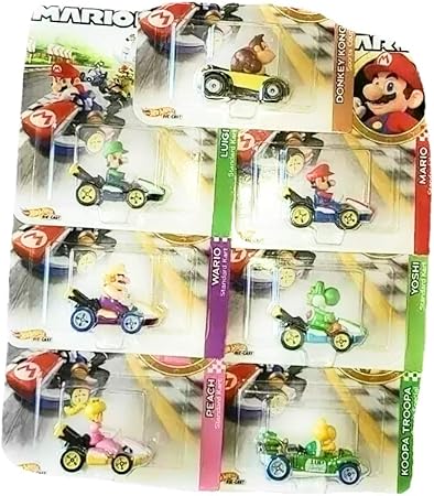 amazon hot wheels mario kart
