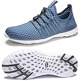 DLGJPA Men's Lightweight Quick Drying Aqua Water Shoes Athletic Sport Walking Shoes
