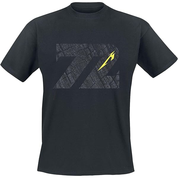 Amazon.com: Metallica Charred 72 (M72) Men's T-Shirt Black L 100
