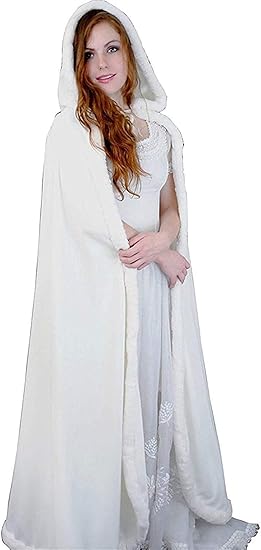 winter white cape coat