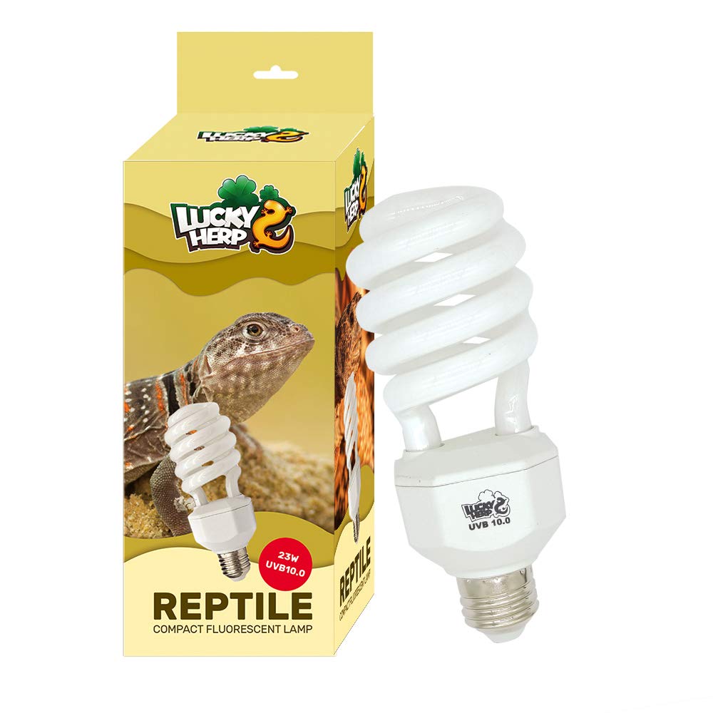 LUCKY HERP UVA UVB Reptile Light, Compact Fluorescent Lamp eBay