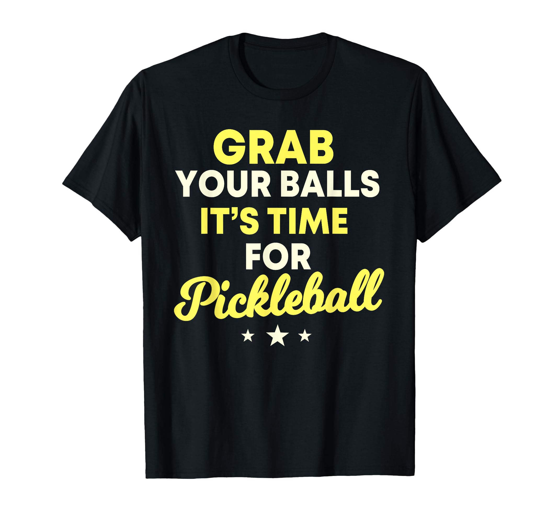 Pickleball Saying Pickleball Bat and Ball T-Shirt