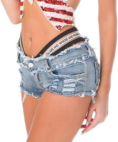 Bolawoo 77 Shorts Ladies Women Men Girls Tassel Bandage Party Night Fashion Brands Club Frayed Rope String Jeans Shorts Hot Pants Amazon Co Uk Clothing