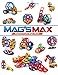 Kinslent 62 Pcs Construction Building Blocks Toys, BPA Free, Magnetic Max STEM Educational Game - 3D Concept Preschool Learning Set