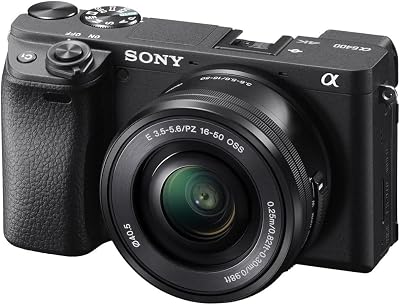 Sony Alpha 6400 APS-C Mirrorless with 16-50mm Power Zoom Lens