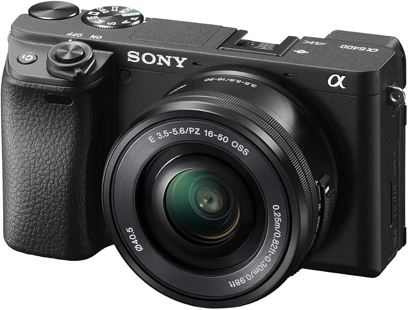 Sony Alpha 6400 APS-C Mirrorless with 16-50mm Power Zoom Lens