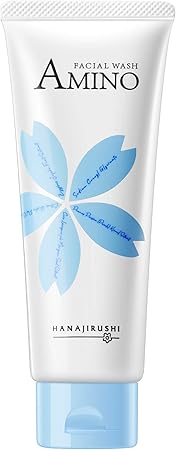 hanajirushi amino acid face washing cream