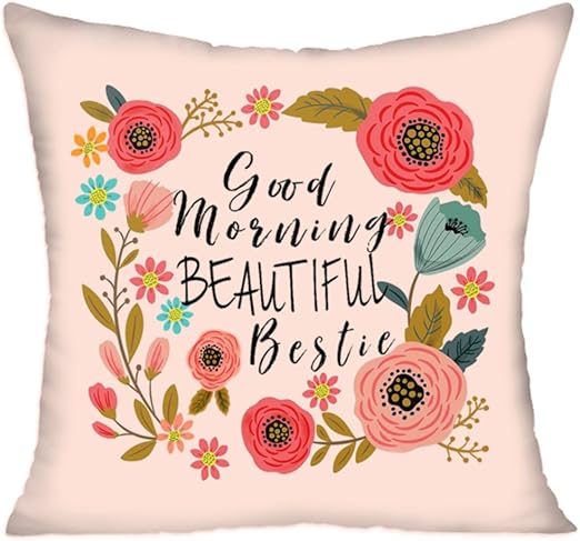 Amazon Com Chicmoss Studio Pillow Case Pillowcase Good Morning