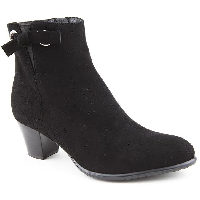 Ladies Jones Bootmaker Maisy Black Suede Ankle Boots Size 9 Amazon.co