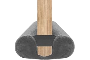 BKSAI Door Draft Stopper for Doors 31-39" No Adhesive Draft Stopper for Bottom of Door Draught Excluder Under Door Wind Blocker Reduce Noise Draught Excluder Sweep Sound Proof(Grey)