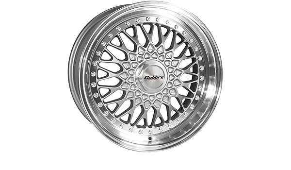 Llanta Calibre Vintage 7 x 16 Silver/Polished Dish 4 x 100 ~ 4 ...