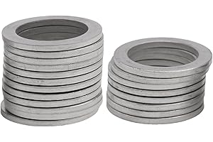 20Mm Oil Drain Crush Washer Gasket Set 20 Pack For Honda For Acura OEM 94109-20000, Reliable Seal For Engine Oil Pan Leaks Du