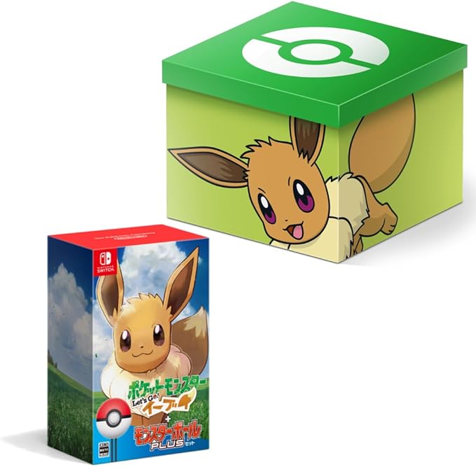 Amazon ポケットモンスター Let S Go イーブイ モンスターボール Plusセット Amazon Co Jp限定 オリジナルイーブイカスタマイズボックス 付 Switch ゲームソフト