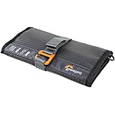 Lowepro GearUp Pouch Mini, Travel Essentials Case, Phone Cord &amp; Cable Case, Made of Recycled Fabric, Grey
