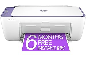 HP DeskJet 2842e Wireless All-in-One Colour Inkjet Printer, Scanner, Copier (Early Dusk), Best for Home, 6 Months of Instant 