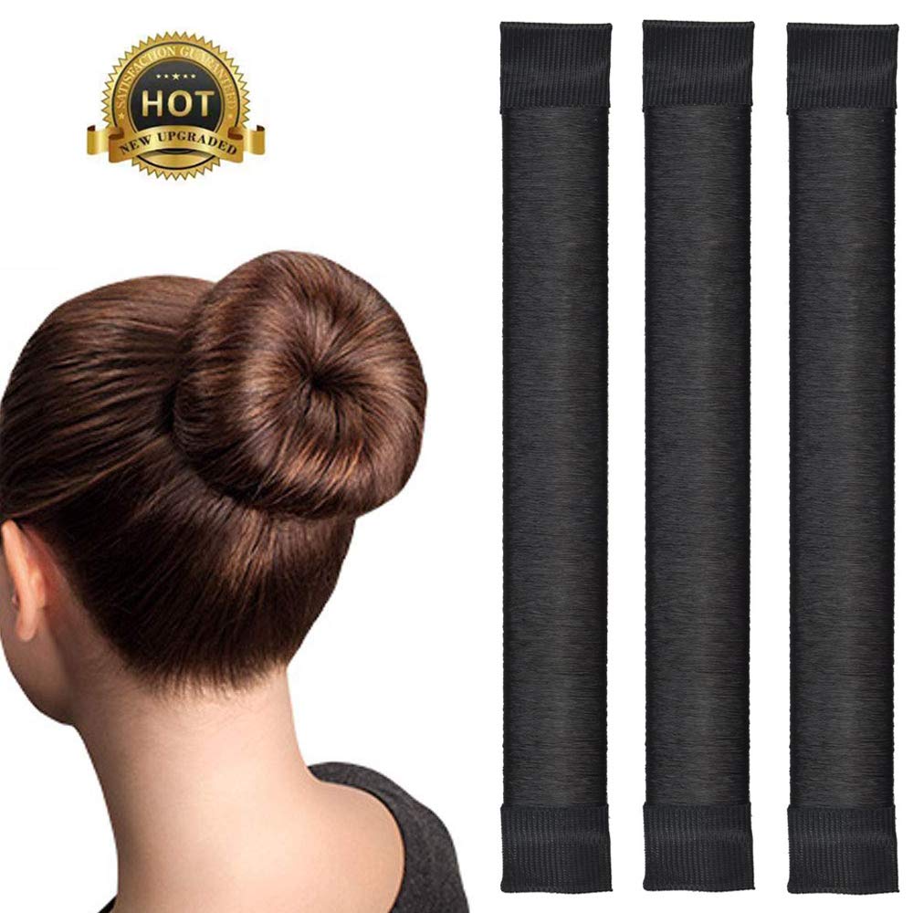 Amazon Com Black Magic Bun Makers 3 Pcs Lhaaayf Professional Hair