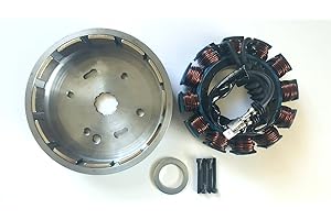 MOTOELECTRIX 45 AMP STATOR & ROTOR for Harley FLT/FLH Touring Models only 2002-2005