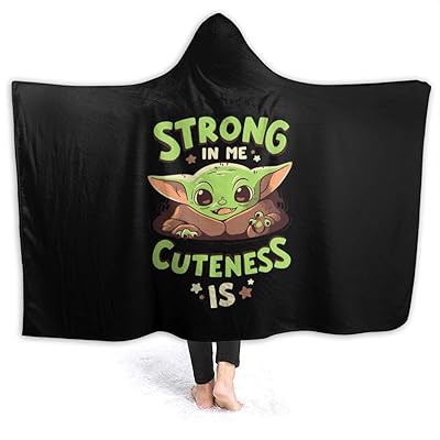 Man-dalorian Yoda Baby Blanket with Hat Soft Kenya Ubuy