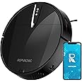 ROPVACNIC Robot Vacuum Cleaner with 3000Pa Cyclone Suction, APP/Voice/Remote Control, Automatic Self-Charging Robotic Vacuum, Scheduled Cleaning, Ideal for Pet Hair, Hard Floor, Low Carpet
