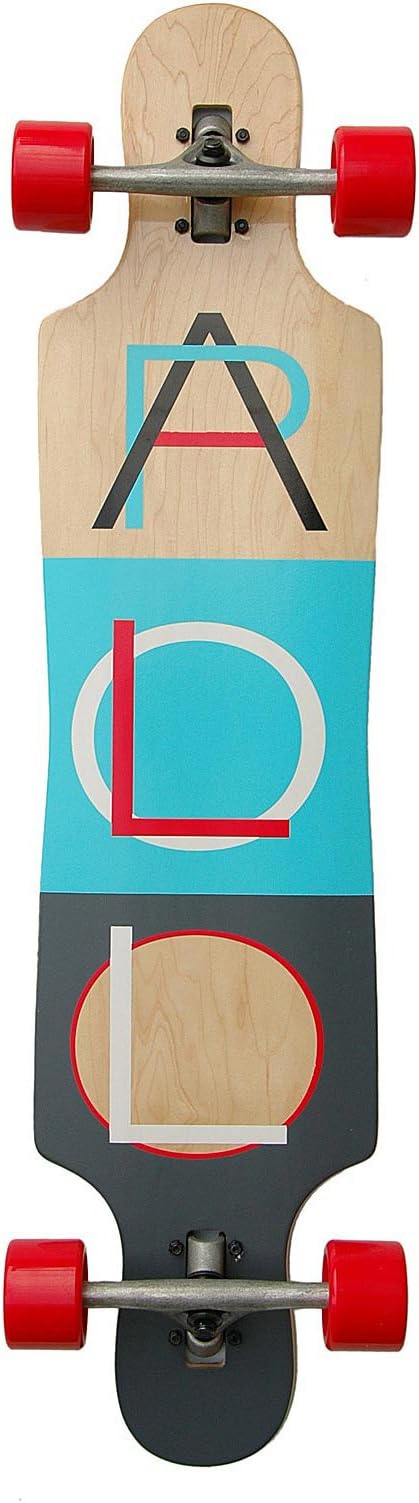 Tahiti Block Colours Twin Tip Drop Thru - Longboard | Brand new complete board 2014 from the trendy and exclusive Apollo label | Stylish board made of Canadian maple | Length: 101.8 cm / 40'' - Width: 24 cm / 9.5''