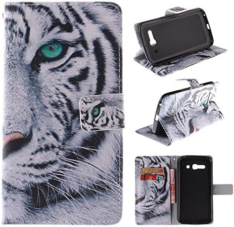 C9 Case Alcatel One Touch Pop C9 Kickstand Case,Bat King Tribe Mighty Tiger Pattern Premium Leather Wallet Flip Kicstand Case Cover With Magnetic Closure For Alcatel One Touch Pop C9