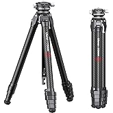 ULANZI Zero Y Professional Camera Tripod, Lightweight Travel Carbon Fiber Camera Tripod with Quick Release 1/4" Screw & 360° 