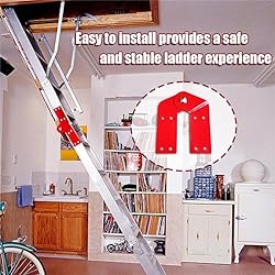 2Pcs Attic Ladder Hinge Pull Down Attic Stair Parts