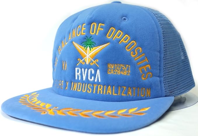 Amazon Rvca ルーカ メッシュキャップ サーフ スケートブランド Mesh Cap スナップバック Snapback 並行輸入品 キャップ 通販