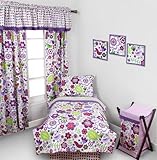 Botanical Purple 4 pc Toddler Bedding Set