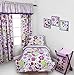 Botanical Purple 4 pc Toddler Bedding Set