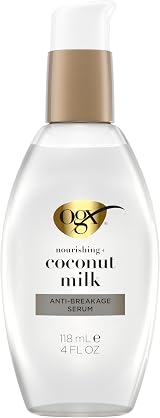 OGX 91008 Coconut Milk Anti-Breakage Serum 4oz Hydrating Strengthening view 1