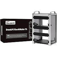 GeeekPi 8U Server Cabinet, 10 inch Server Rack for Network, Servers, Audio, and Video Equipment, DeskPi RackMate T1 Rackmount