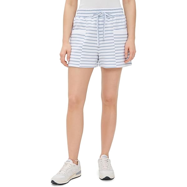 Splendid Women's Celine Stripe Shorts, Chateau Rose Stripe, XS