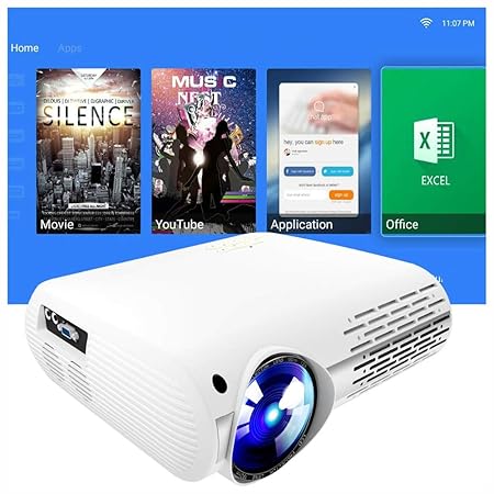 AI LIFE Video proyector Proyectores de Cine en casa de 13000 ...