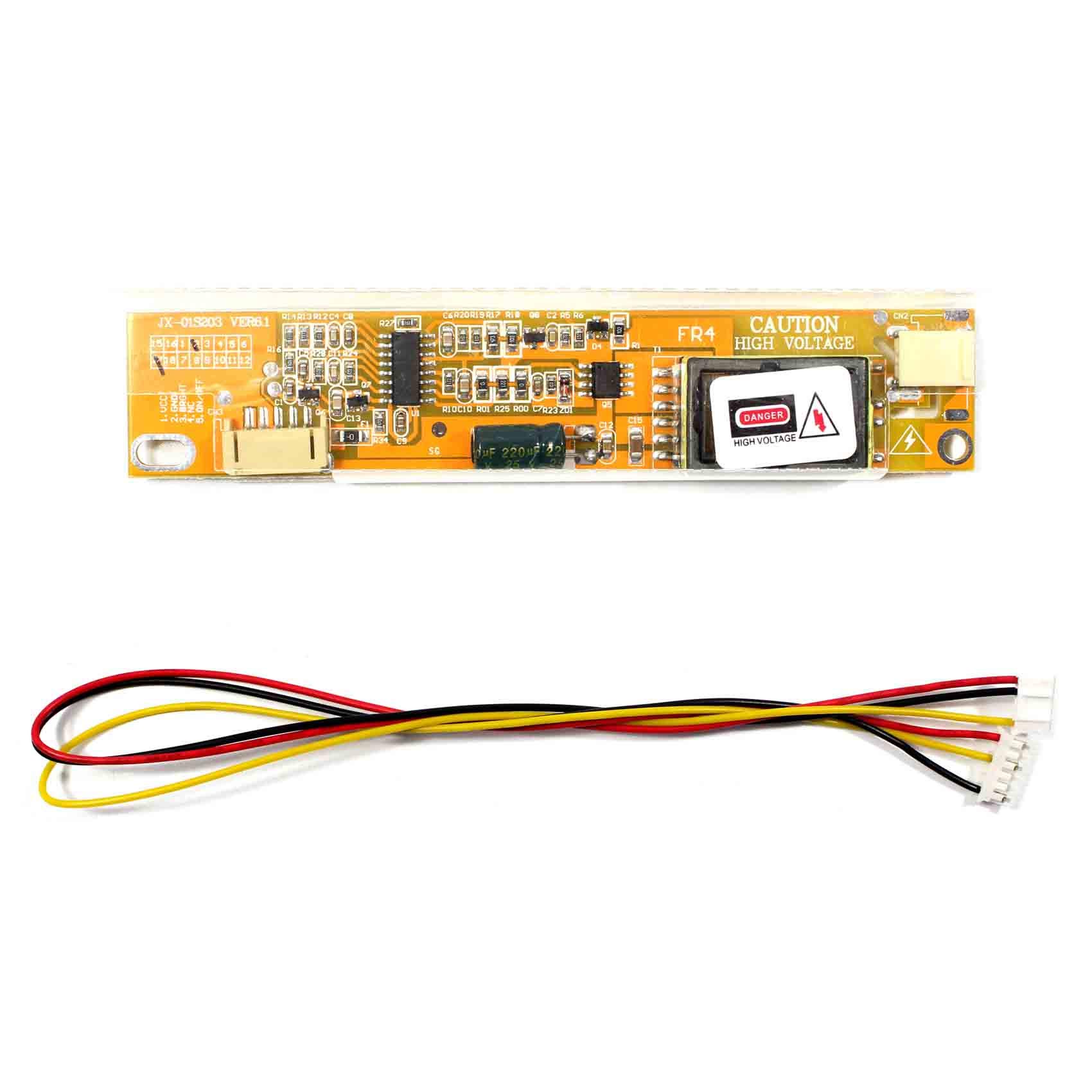 VSDISPLAY LCD Inverter Board 1 lamp CCFL for Screen with 1CCFL Backlight LCD